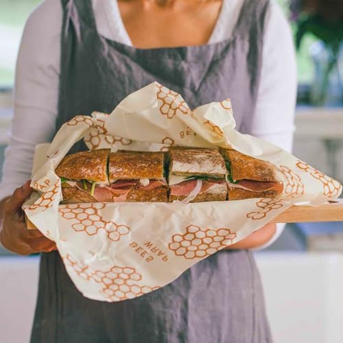 Bee's Wrap Beeswax Bread Wrap, Honeycomb