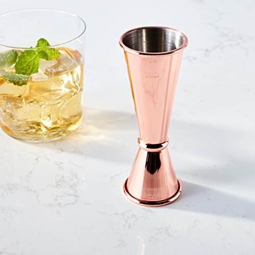 Barfly Japanese Style Jigger, 1 oz x 2 oz, Copper