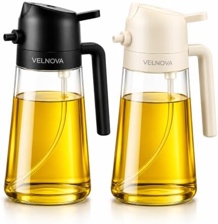 Olive Oil Sprayer and Dispenser, 2 Pack, 16 oz