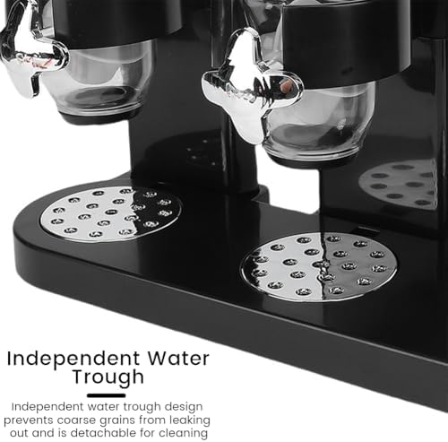 Cereal Dispenser, Triple Food Dispenser Multifunctional Compact