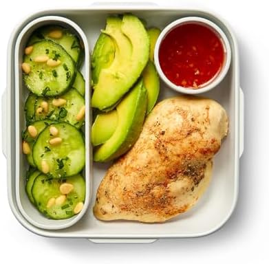 BLACK + BLUM Bento Box Style Compartment Food Container | Packed Lunch