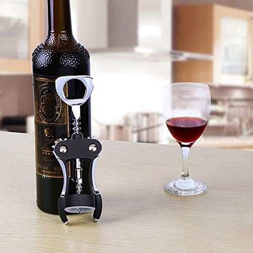 Foho Wine Opener, Multifunctional Wing Corkscrew Wine Bottle Opener