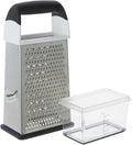 GoodCook Touch 4-sided Box Grater, Stainless Steel Blades with