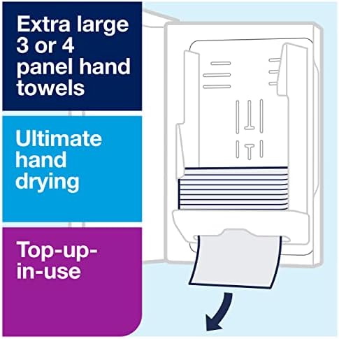Tork Xpress H2 Multifold Hand Towel Dispenser, Black