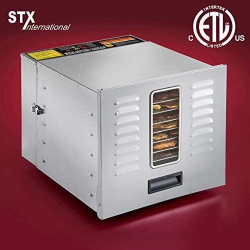 STX International Dehydra 1200W-XLS Food Dehydrator, 10 Trays