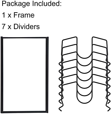 Toplife Pot Lids Organizer Rack for Cabinet and Countertop, 7+ Pan