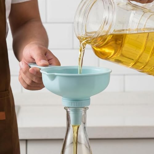 7-in-1 Long Handle Dispenser Sets Wide Mouth Versatile Funnel