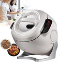 Commercial Food Processor, Lazy Stir-fry Pan Cooking Machine with 3