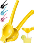 Zulay Kitchen Metal Lemon Squeezer, Manual Citrus Juicer