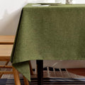 BALCONY & FALCON Rectangle Table Cloth Waterproof Olive 57"x85"