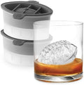 Tovolo Football Ice Cube Mold Pack of 2 Large Craft Ice Molds for