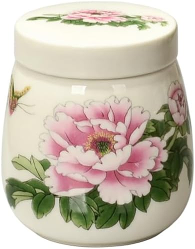 Coddled Egg Cups with Lids, 2Pcs Coddled Egg Cups, 220ml Ceramic with