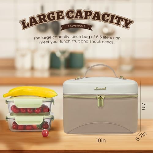 LOVEVOOK Insulated Lunch Box for Women