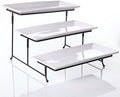 Partito Bella 3 Tier Swiveling Plate Rack Stand Including Three 12x6