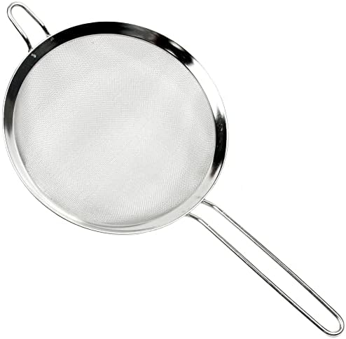 Chef Craft Select Stainless Steel Mesh Strainer, 8 Inch