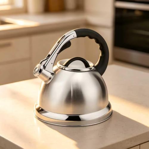 HausRoland 3.5L Stainless Steel Whistling Tea Kettle