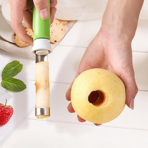 2026 New Stainless Steel Red Bell Pepper Seed Corer, 2 in 1 Apple