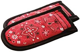 Lodge Fabric Hot Handle Holder, 2-Pack, Bandana