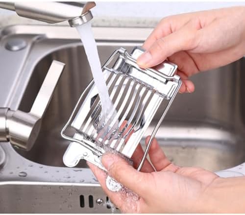 Egg Slicer with 8 Cutting Wires Stainless Steel for Uniform Slices