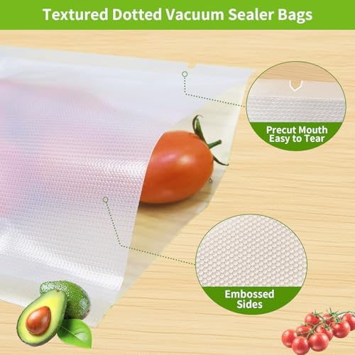 8mil 100 Plus Gallon 11"x20" Vacuum Sealer Bags