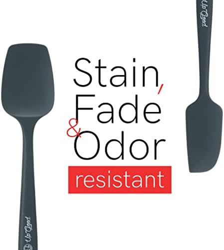 UpGood 4 Pcs Silicone Spatula Set, Grey