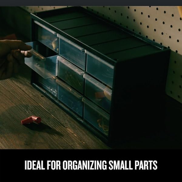 CRAFTSMAN Plastic Storage Organizer Bin System, 9 Compartment, Home Office - Image 8