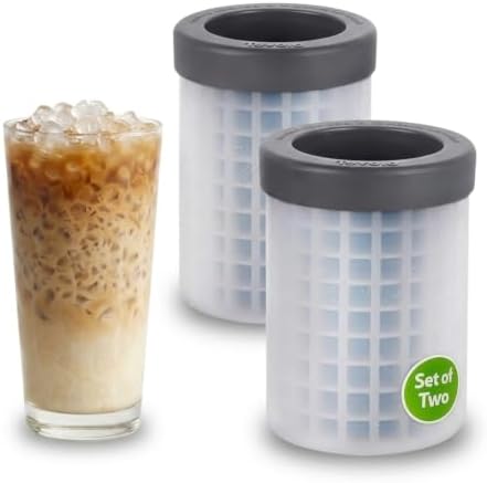 Tovolo Mini Ice Squeeze & Release Cylinder, 2-Pack, Mini-Ice Cube