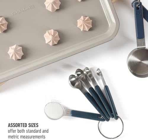Calphalon Prime Measuring Spoons, Plastic Measuring Spoon Set, 5-Piece