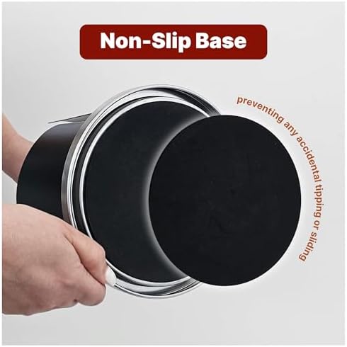 Stainless Steel Countertop Paper Towel Holder, Black