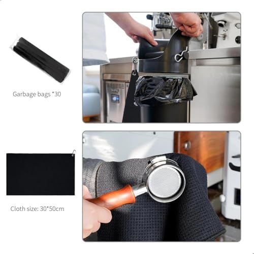 watchget Commercial Espresso Knock Box - Floor Standing Coffee Ground