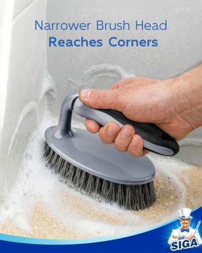 MR.SIGA Bathroom Shower Scrub Brush