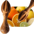 Holy Land Market 5.5 in Olive Wood Lemon Juicer
