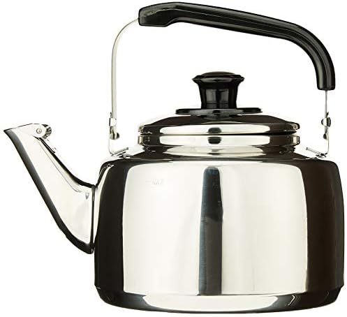 Stainless Steel Whistling Tea Pot, #113518