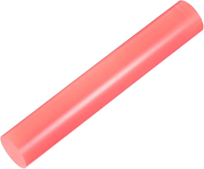 HARFINGTON Acrylic Clay Roller 6 Inch x 1 Inch Solid Non-Stick Plastic Round - Image 3
