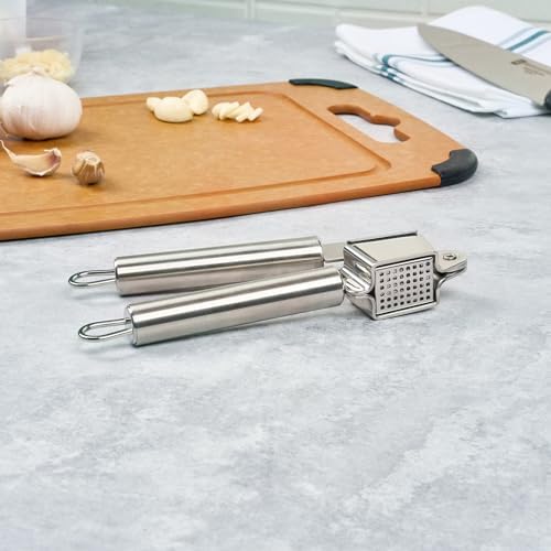 Restaurantware Stainless Steel Garlic Press