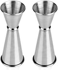 2Pcs Double Jigger Cocktail Jiggers Barware Alcohol Measuring Tool