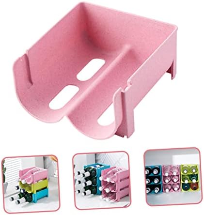 SOLUSTRE Stackable Beer and Soda Can Organizer Rack for Refrigerator