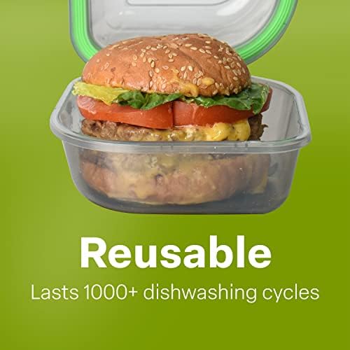 MyGo Container Assorted Size To-Go Food Containers, Pack Of 3