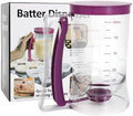 Pancake Batter Dispenser with Squeeze Handle