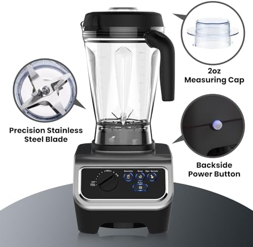 iCucina 1500W Blender, 64oz