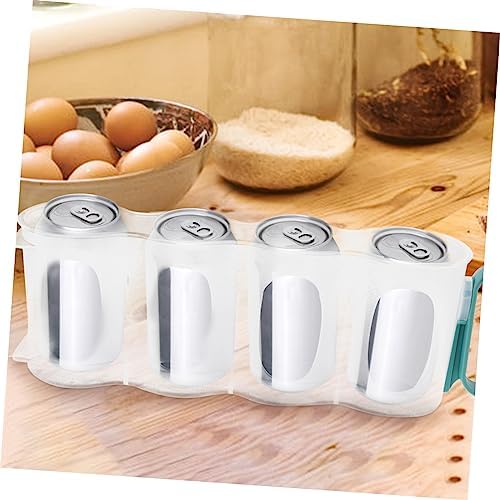 PRETYZOOM 3pcs Soda Can Storage Bin Organizer for Refrigerator