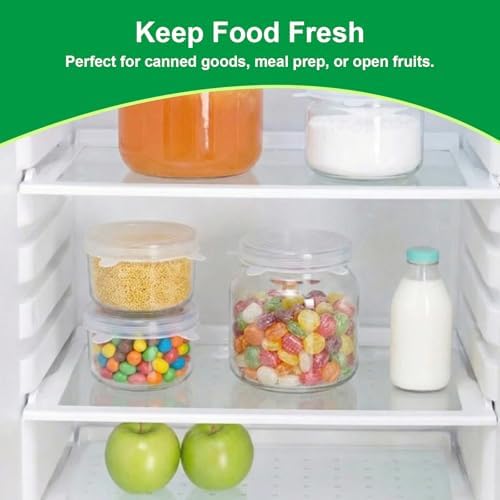 Small Silicone Stretch Lids, 6 Pack, Transparent
