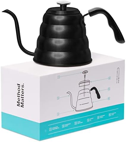 Barista Warrior Reusable Pour Over Filter & Kettle
