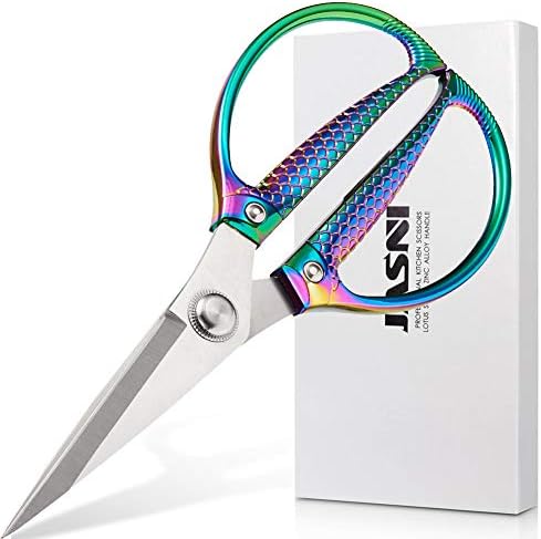 Jasni Fish pattern Powerful kitchen scissors professional Heavy Duty