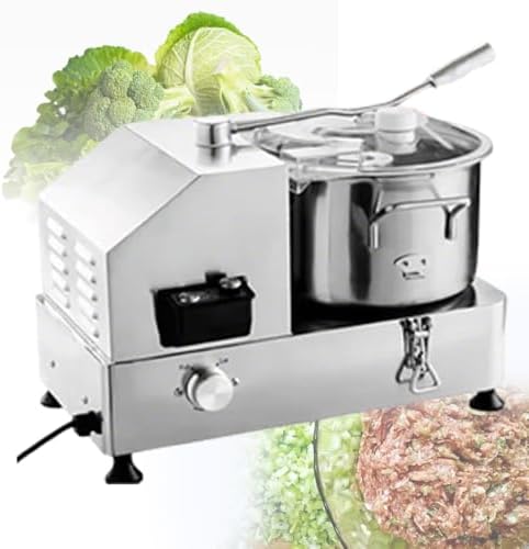 Electric Vegetable Chopper, 6L Capacity, Stepless Speed Control