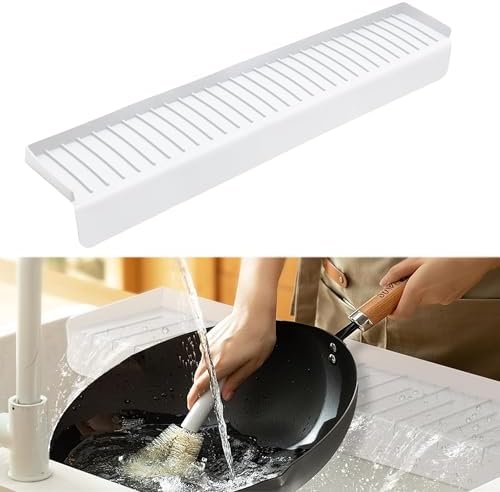 Silicone Sink Splash Guard & Edge Protector, 30 Inch Extra Long