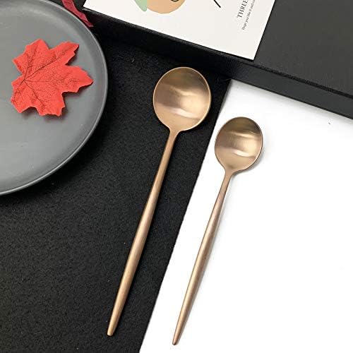 JASHII 18/10 Rose Gold Flatware Silverware Set 304 Stainless Steel