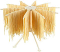 Ourokhome Collapsible Pasta Drying Rack, 10 Arms, White