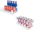 Rolling Soda Can Organizer for Refrigerator