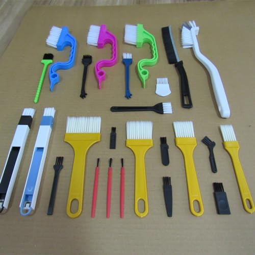 26 Pcs Small Crevice Cleaning Brush Set